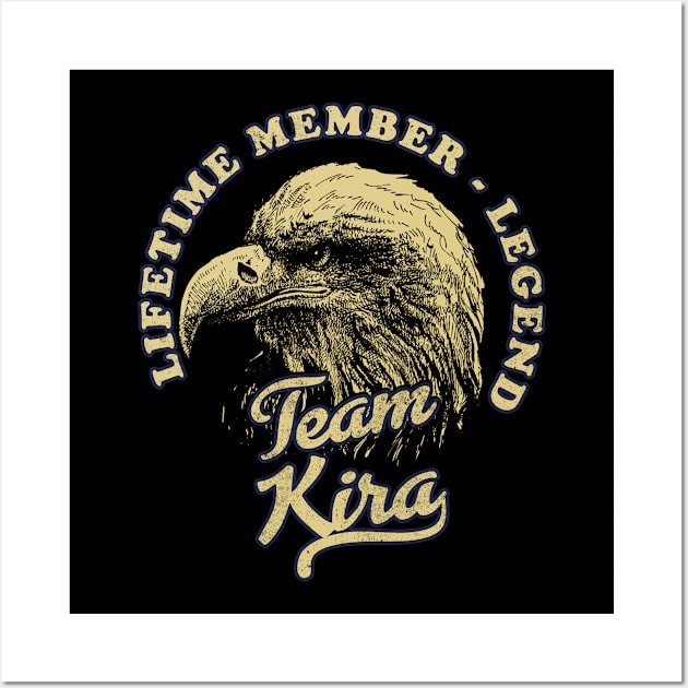 Kira Name - Lifetime Member Legend - Eagle Wall Art by Stacy Peters Art